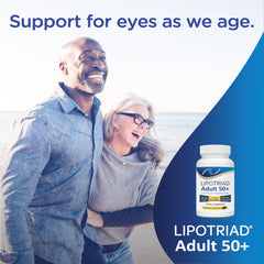 Lipotriad doctor recommended eye health supplement banner