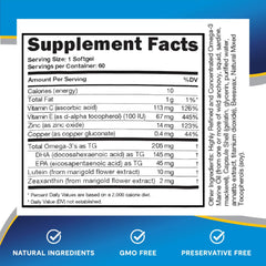 Lipotriad lecithin and beeswax formula for eye health