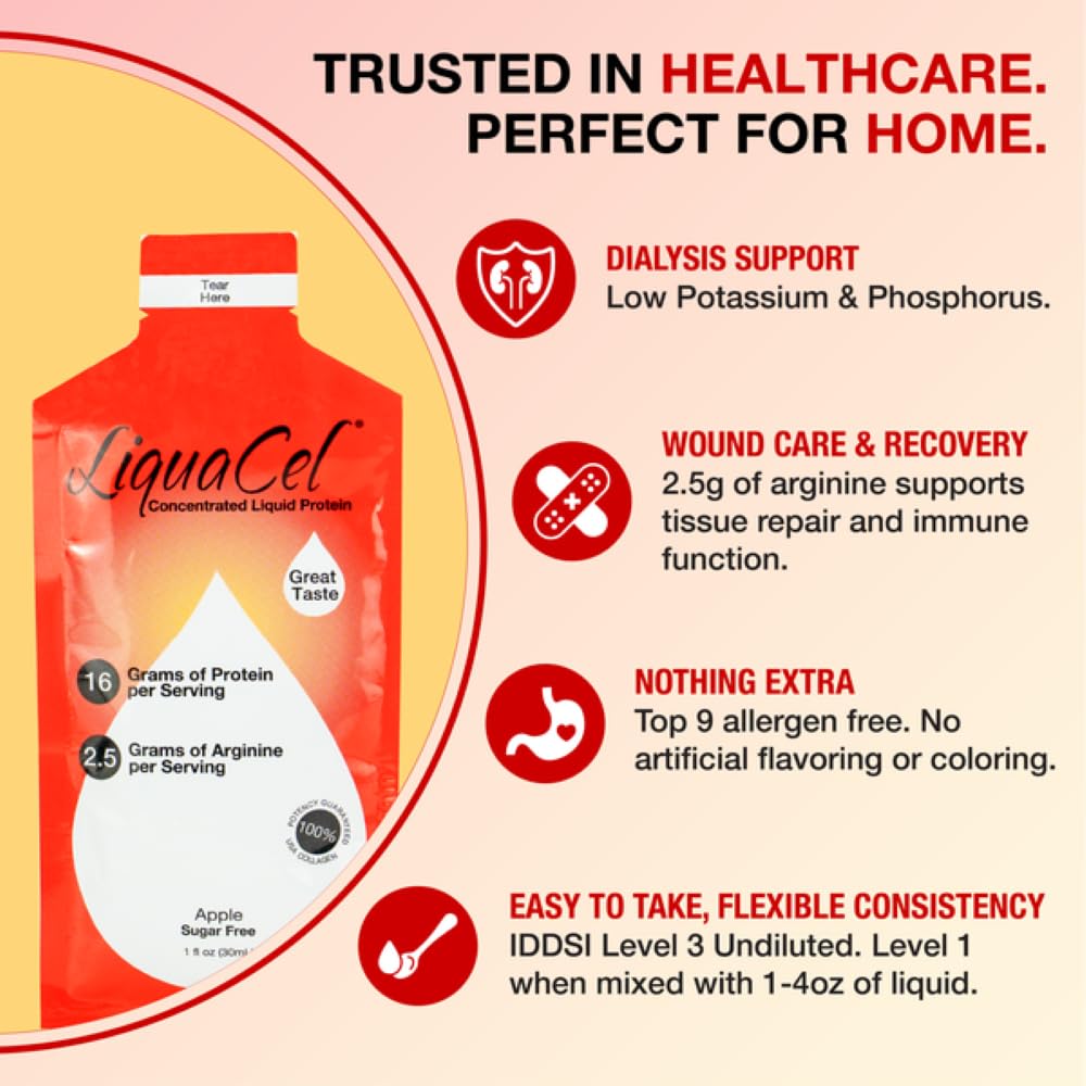 LiquaCel shows 16g collagen per serving on the label.