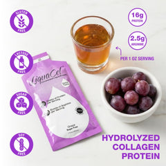 LiquaCel apple flavor protein packet ideal with water or juice blends