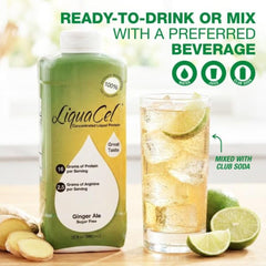 LiquaCel case of six bottles for budget-friendly nutrition.