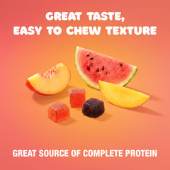 LiquaCel gummies ideal for on-the-go protein and fiber