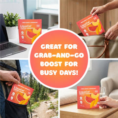 LiquaCel on-the-go pouch suitable for work or travel
