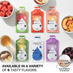 LiquaCel portable single-serving packet ideal for busy routines.