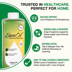 LiquaCel ready-to-drink bottle held for everyday use.