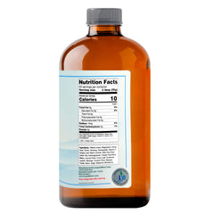 LIQUID BLENZ Menopause Bully label close-up highlighting ingredients and herbal blend