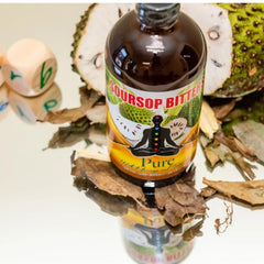 LIQUID BLENZ bottle beside fresh herbs for herbal wellness routines