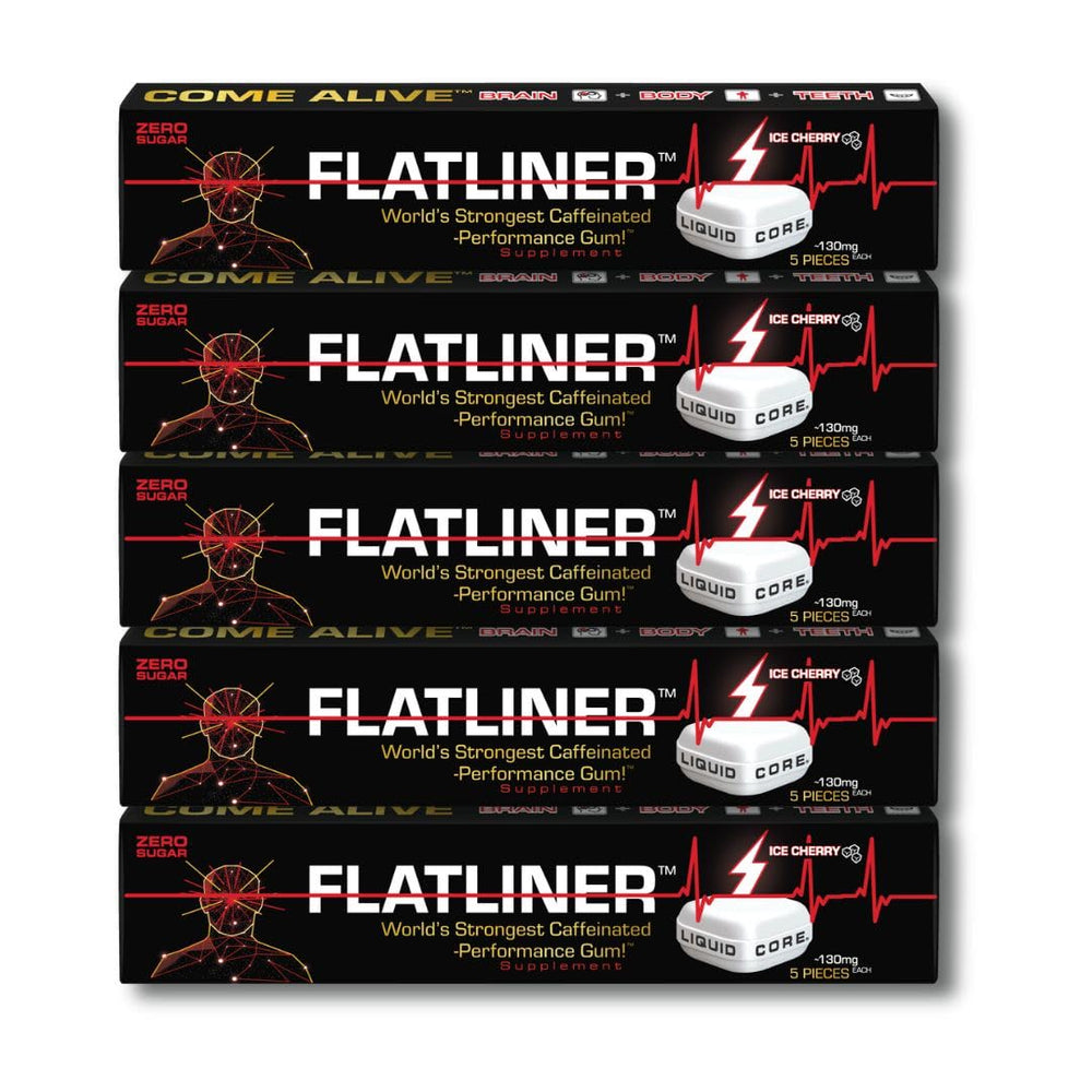 Liquid Core FLATLINER packaging for on-the-go energy
