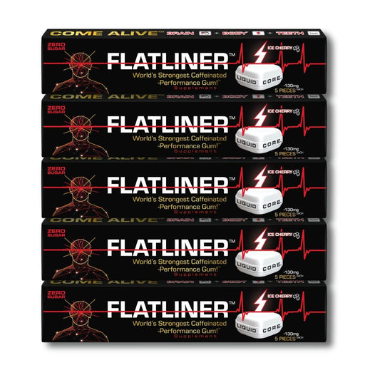 Liquid Core FLATLINER packaging for on-the-go energy