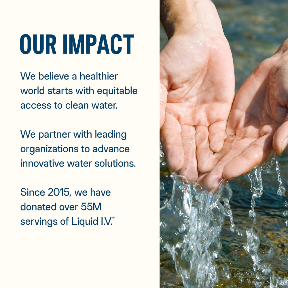 Liquid I.V. Concord Grape label detailing nutrients and LIV Hydration Science.