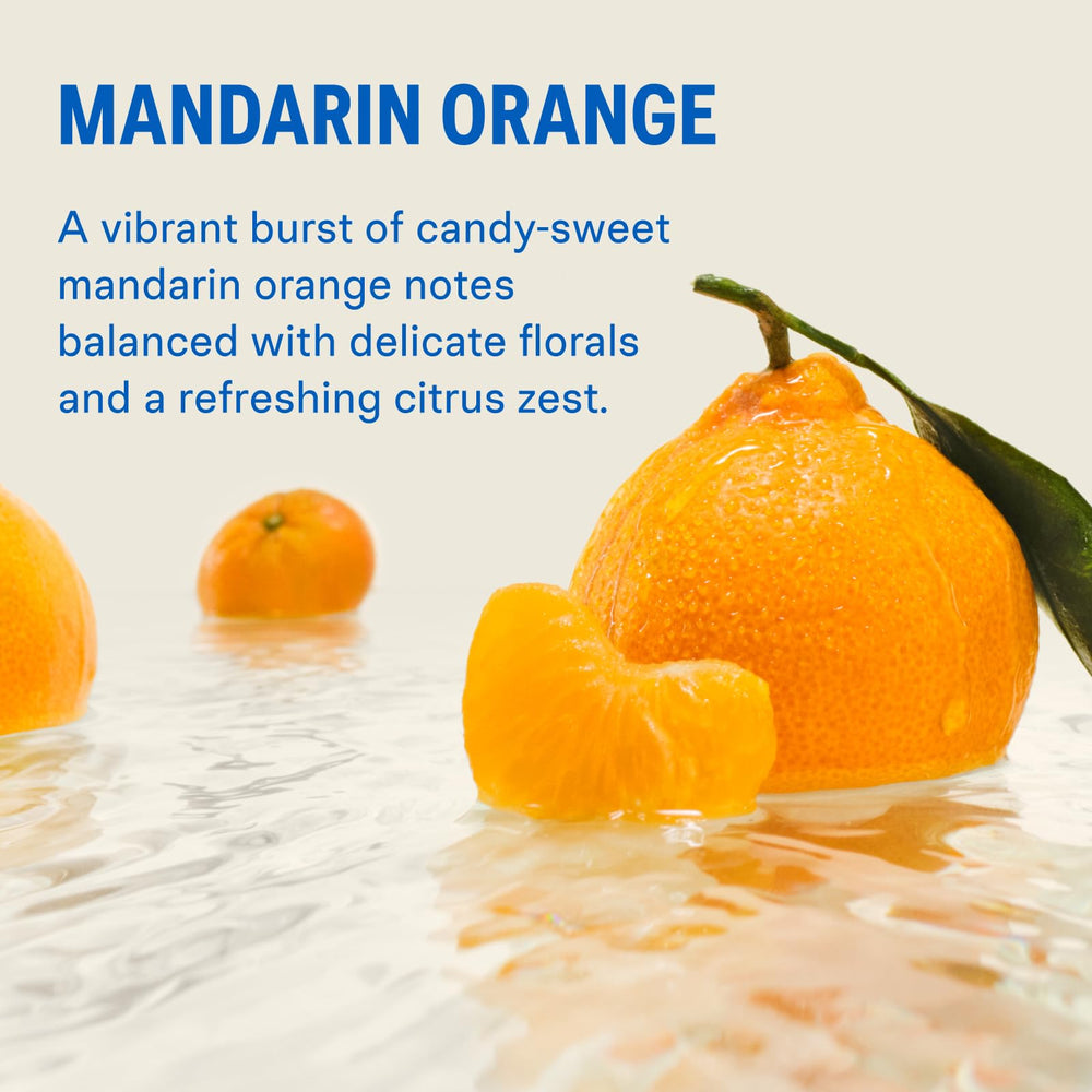 Liquid I.V. Mandarin Orange drink poured in a glass for refreshing hydration