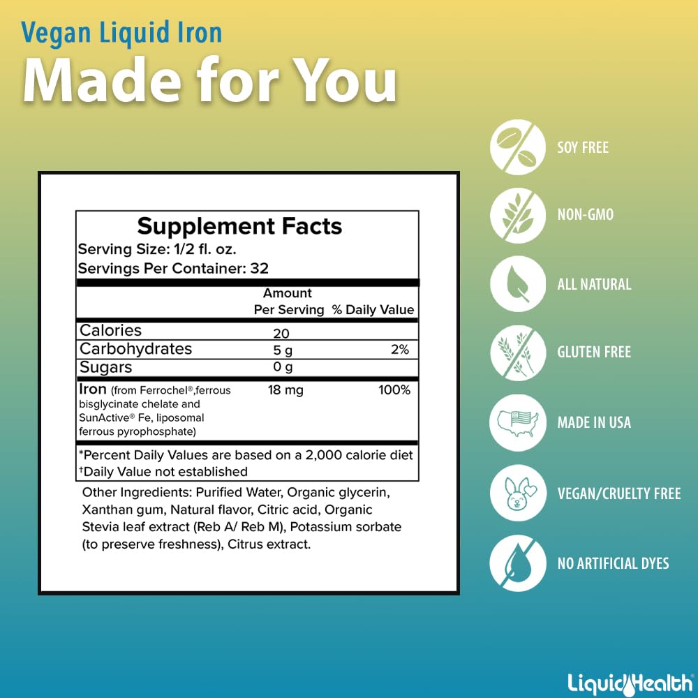 LIQUIDHEALTH allergen-free ingredients support dietary restrictions and vegan intake