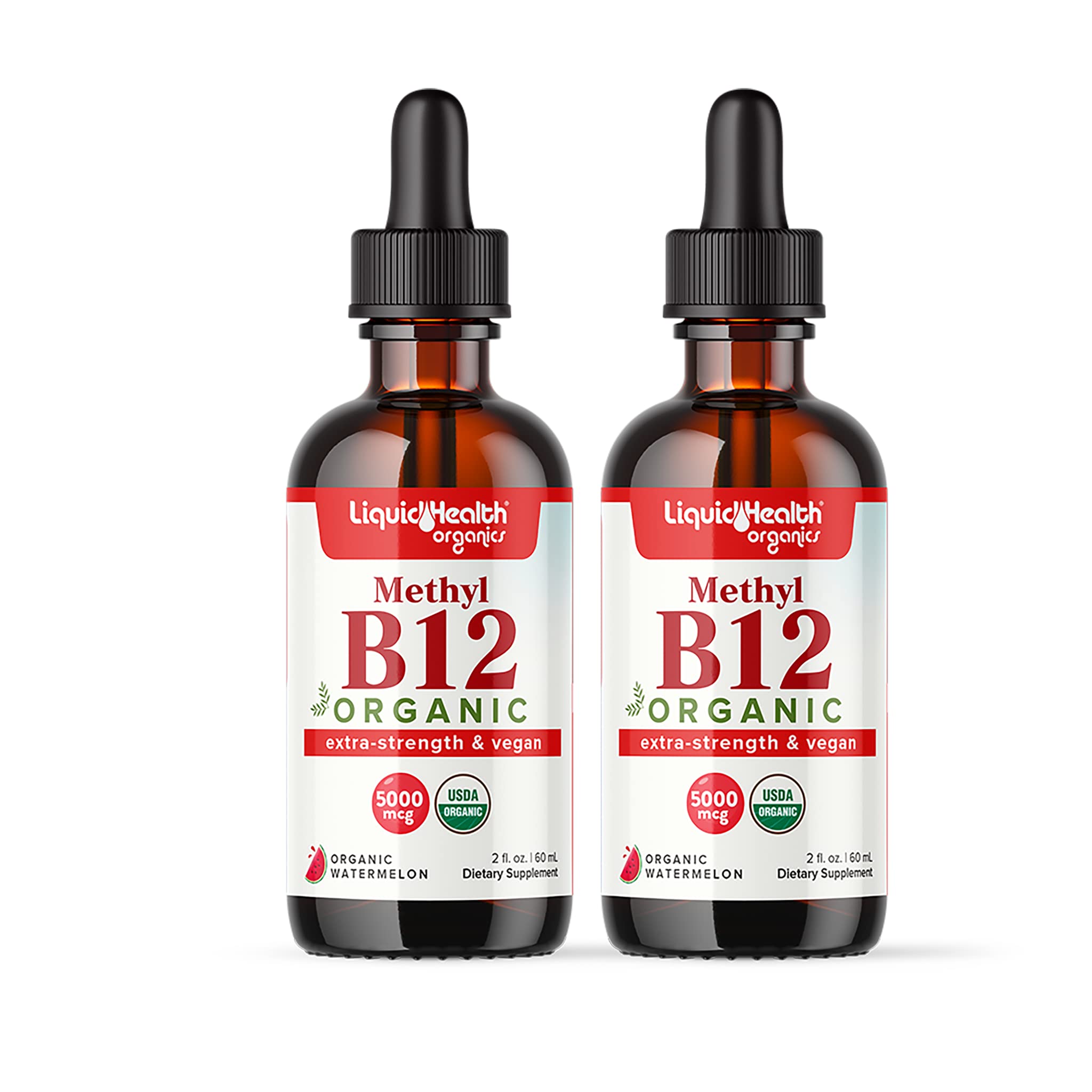 LIQUIDHEALTH B12 tart cherry bottle for natural energy support.
