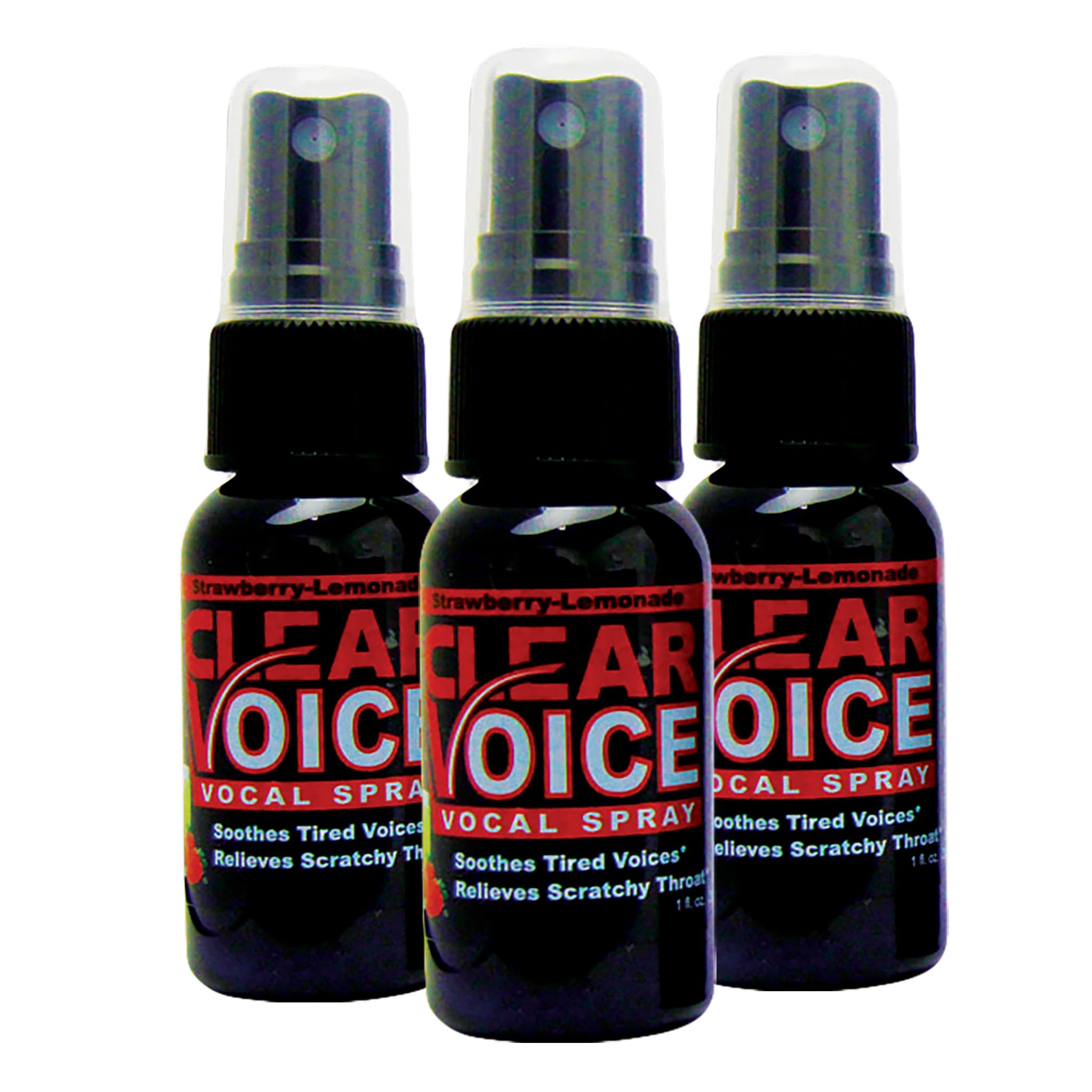 LIQUIDHEALTH Clear Voice spray bottle on stage for vocal relief during performances