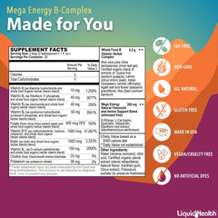 Glass with orange-tangerine LIQUIDHEALTH liquid showcasing refreshing energy.