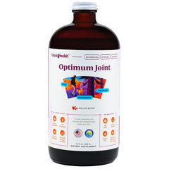 LIQUIDHEALTH Optimum Joint bottle pouring for easy daily dosing and joint support