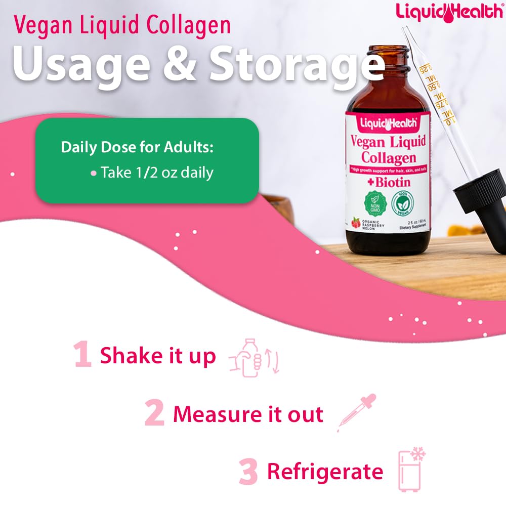 LIQUIDHEALTH drops organic booster matrix ingredients panel