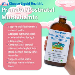 LIQUIDHEALTH vegan iron drops labeled for gentle, non-constipating iron support