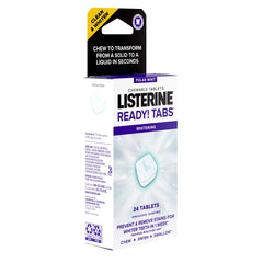 Listerine Ready! Tabs handy after meals for fresh breath on the move