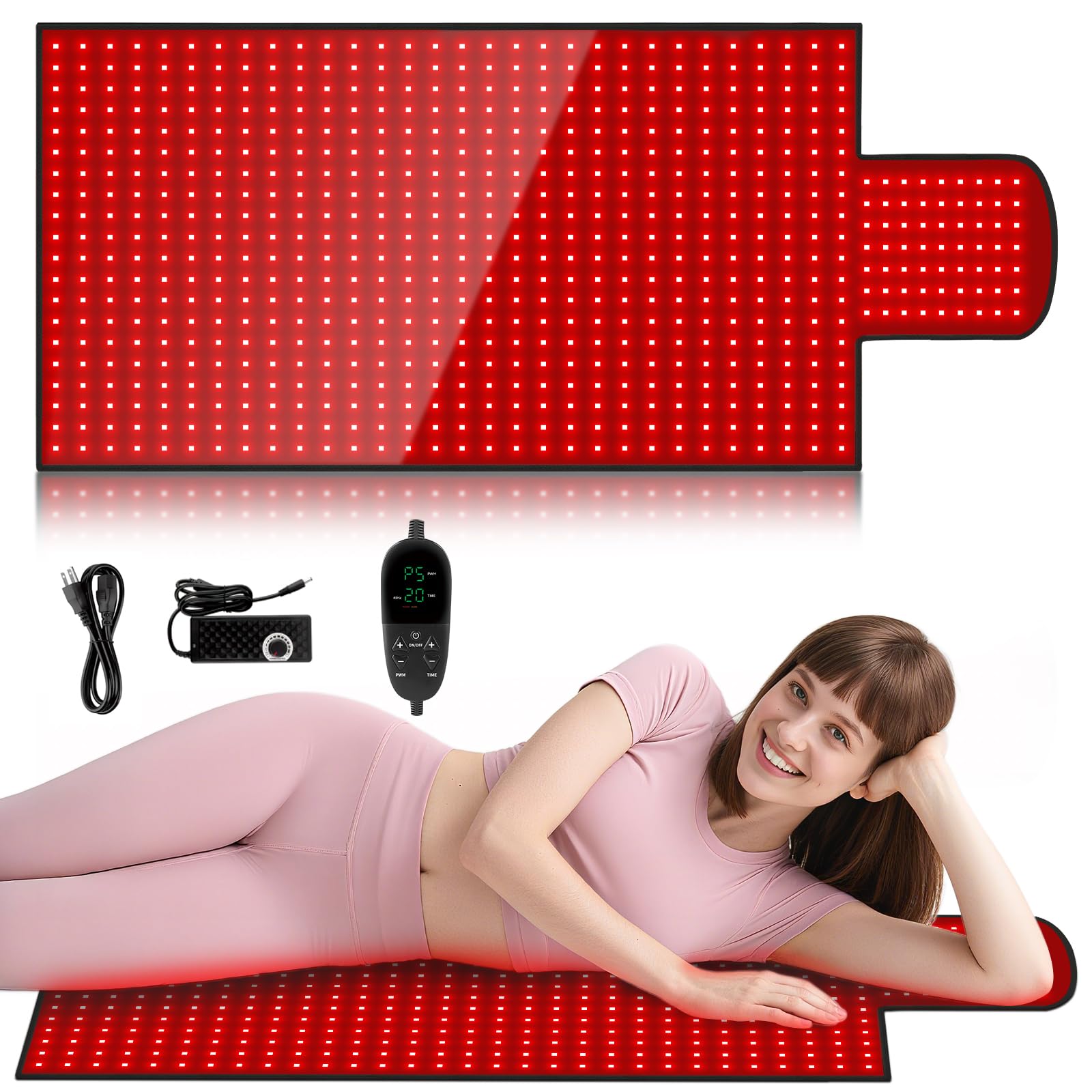 LITDUCK 47.5x20 body coverage mat for at-home sessions