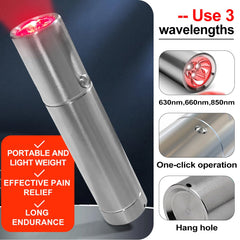 LITECARE portable red light device is compact for travel and home use.