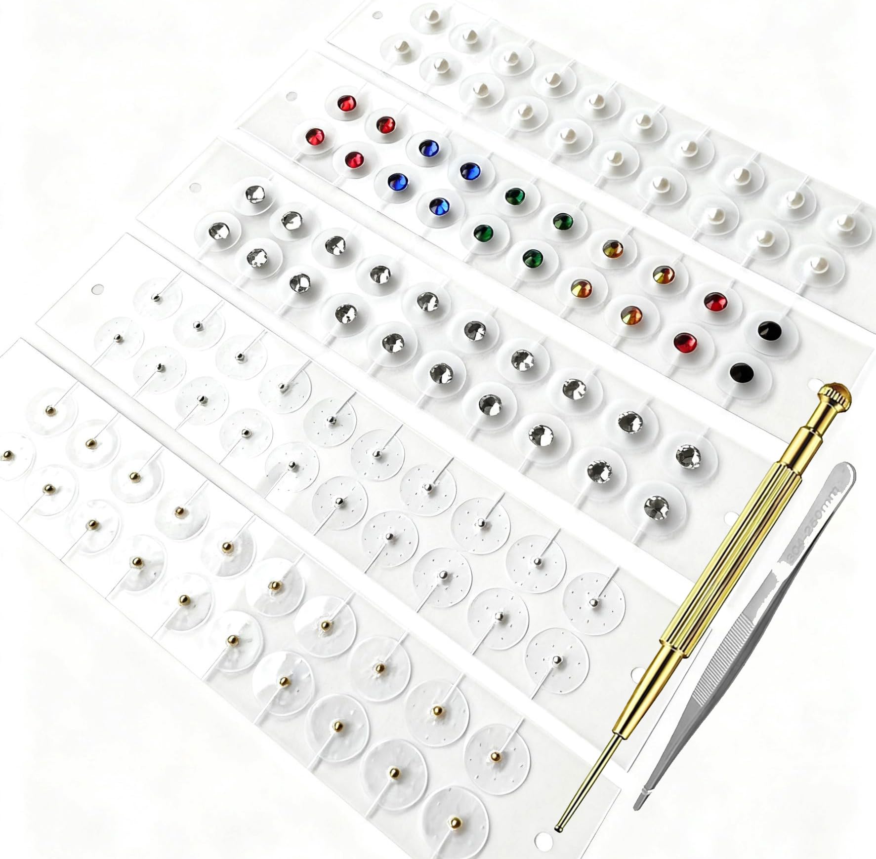 Litelogy Ear Seeds adhesive patches for needle-free at-home auriculotherapy.