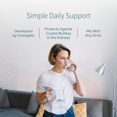 LithoLyte 10mEq packaging pouch shown for convenient daily use.