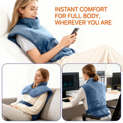 LITLISFlY heating pad six-heat levels let you customize warmth.