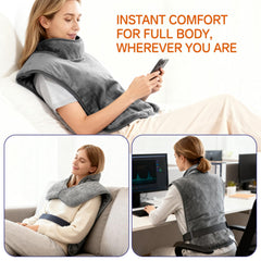 LITLISFlY neck and shoulders pad secured with a snug, adjustable fit