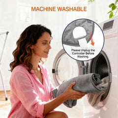 LITLISFlY soft microplush cover is machine washable for easy care