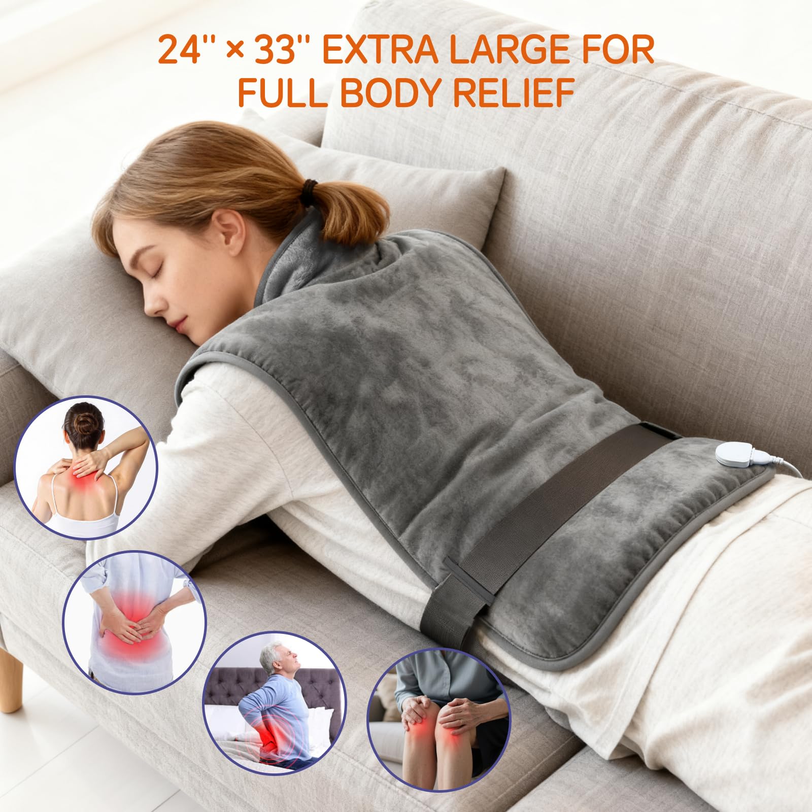 LITLISFlY weighted edges improve contact for deeper, consistent warmth