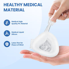 Litstone TMS Comfort inner surface detail, smooth contact for comfort