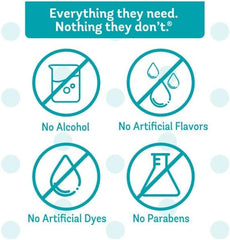 Label on Little Remedies Gas Relief Drops noting safety for newborns