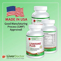 Livatone Plus capsule closeup shows smooth texture for easy ingestion