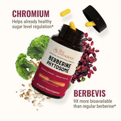 Live Conscious Berberine Phytosome label and packaging; premium quality and absorption focus.