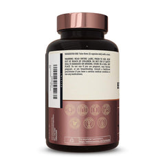 Live Conscious Beyond Hormone vegan-label bottle suitable for gluten- and dairy-free lifestyles