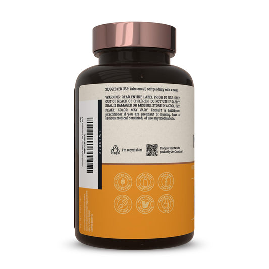 Live Conscious MoveWell Plus astaxanthin capsules provide antioxidant joint support