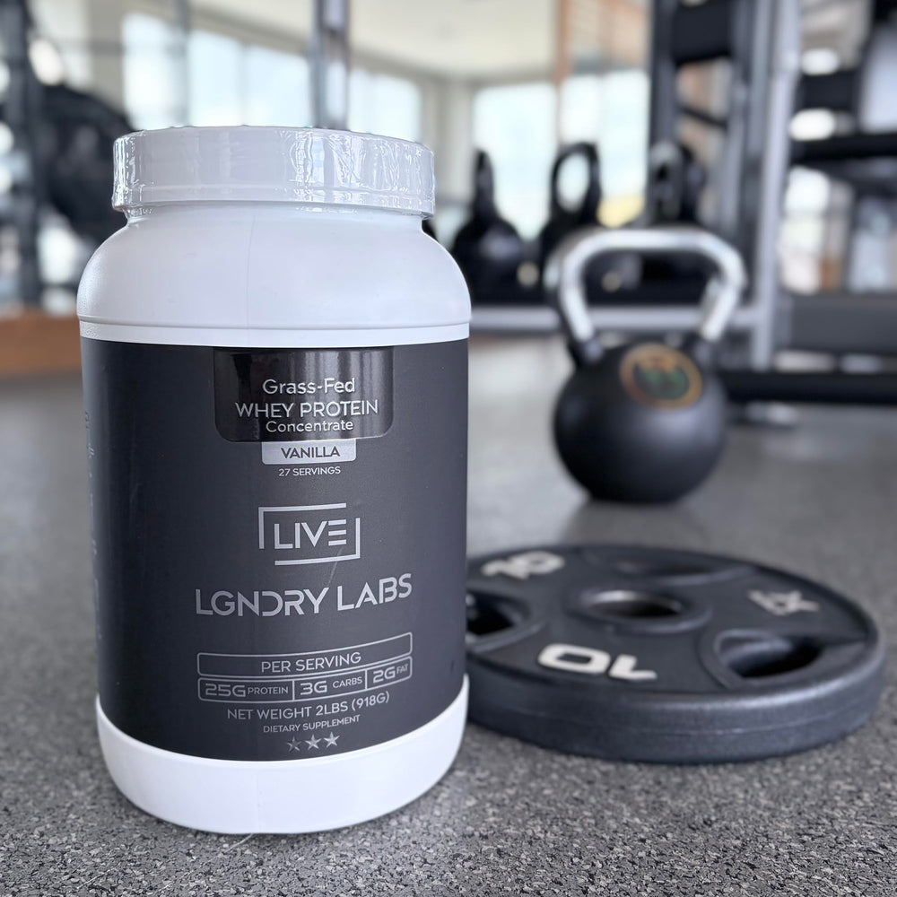 LIVE LGNDRY LABS no soy, no gluten, no artificial fillers for allergen-conscious use.