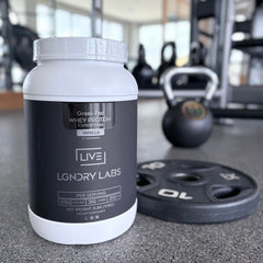 LIVE LGNDRY LABS no soy, no gluten, no artificial fillers for allergen-conscious use.