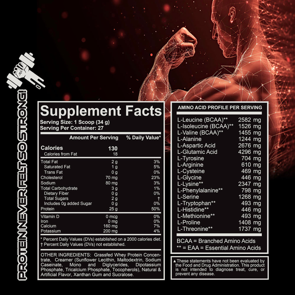 LIVE LGNDRY LABS vanilla whey powder blended with milk for creamy shakes.