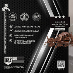 LIVE LGNDRY LABS shaker with chocolate whey demonstrates smooth mixing.