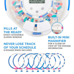 Live Fine alarms and adjustable volume on the display