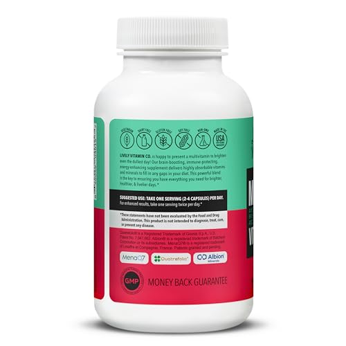 Lively Vitamin Co antioxidant blend label emphasizing antioxidant support