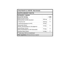 Chill Pill 5-HTP and L-Theanine indicate mood balance and focused calm.