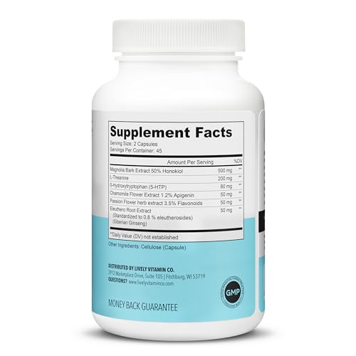 Lively Vitamin Co Chill Pill capsules close-up, promoting relaxation and daily stress relief.