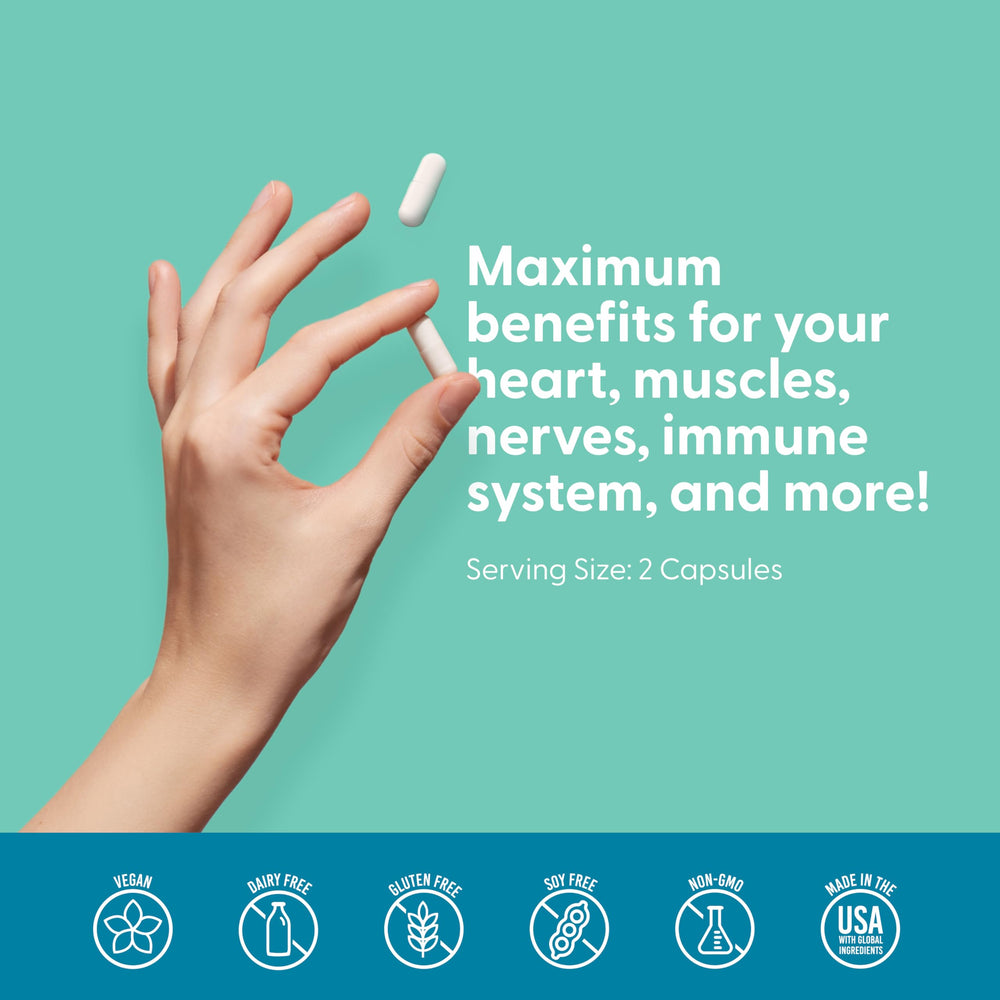 Lively Vitamin Co Magnesium Ease on a desk for daily routine use