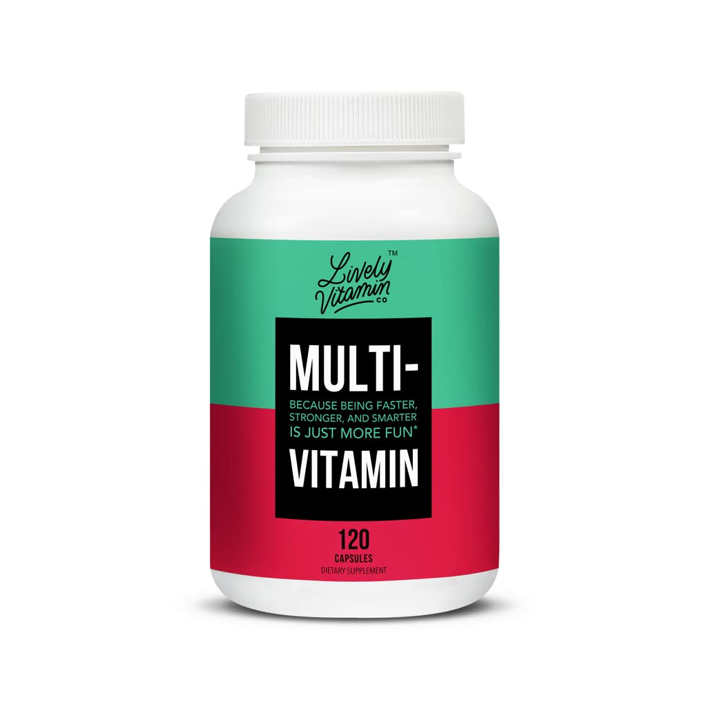 LIVELY VITAMIN CO multivitamin bottle for daily energy support