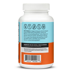 Osteo Awesome label close-up by LIVELY VITAMIN CO showing essential bone nutrients