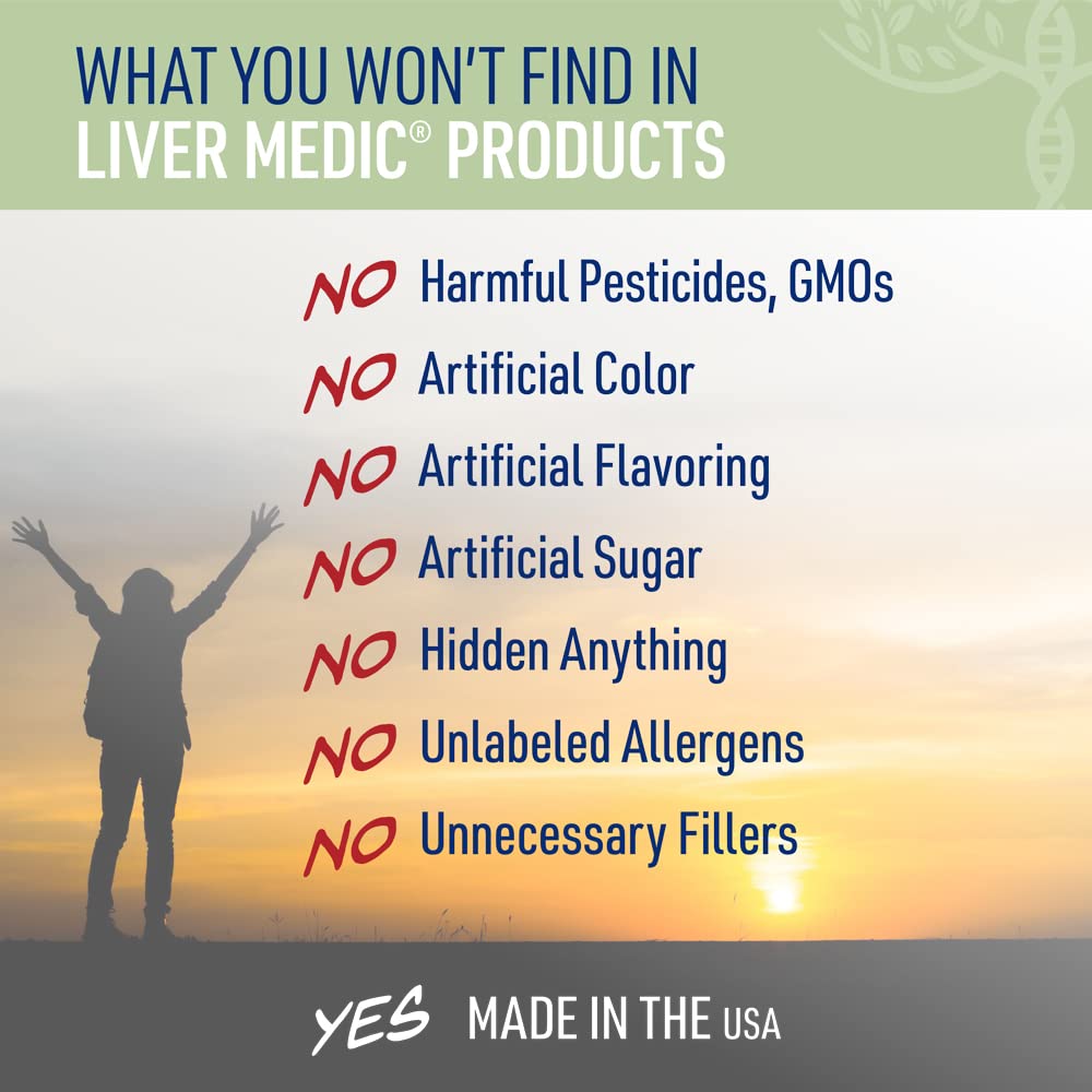 Liver Medic Serrapeptase capsules for daily wellness and non-toxic digestion.
