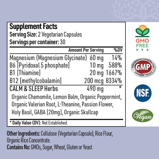 Liver Medic Zen Sleep cap closeup shows capsules designed for nightly use.